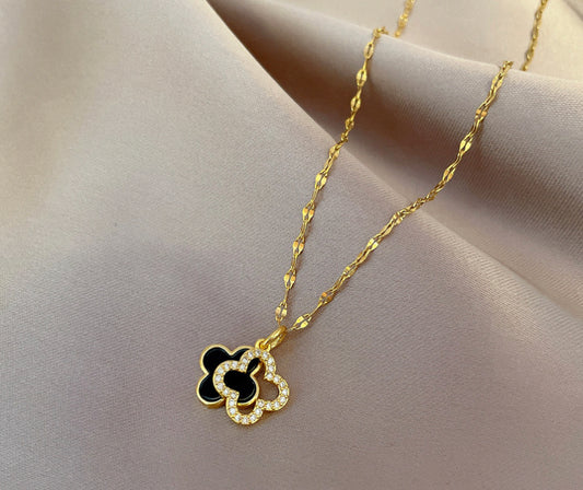 Inspired  Clover Necklace