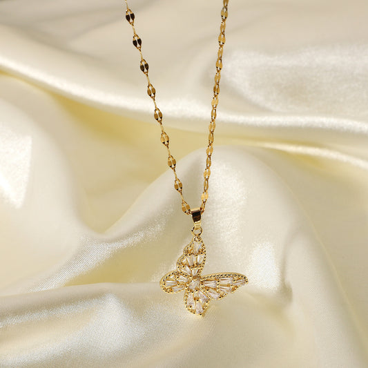 Love Butterfly Necklace
